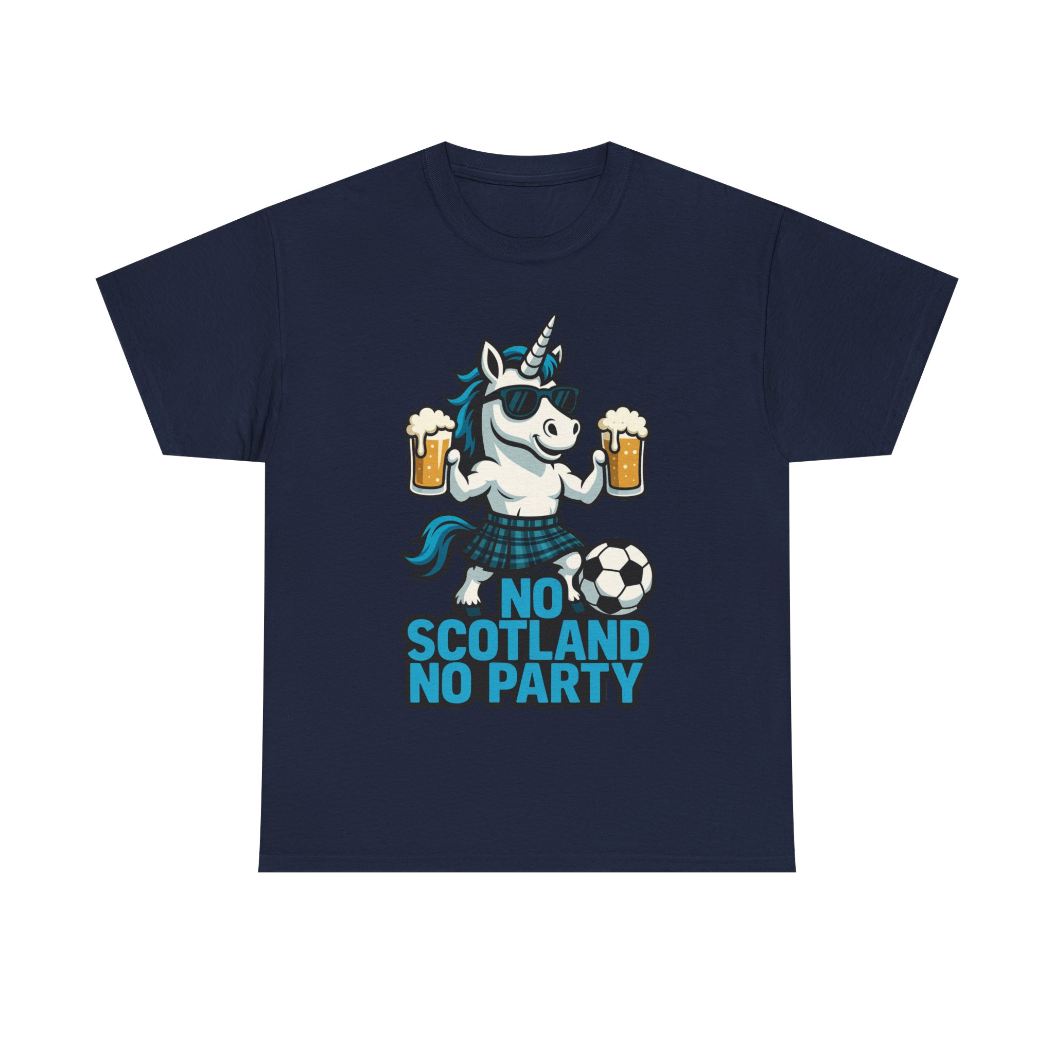 No Scotland No Party Unicorn Shirt - Image 2