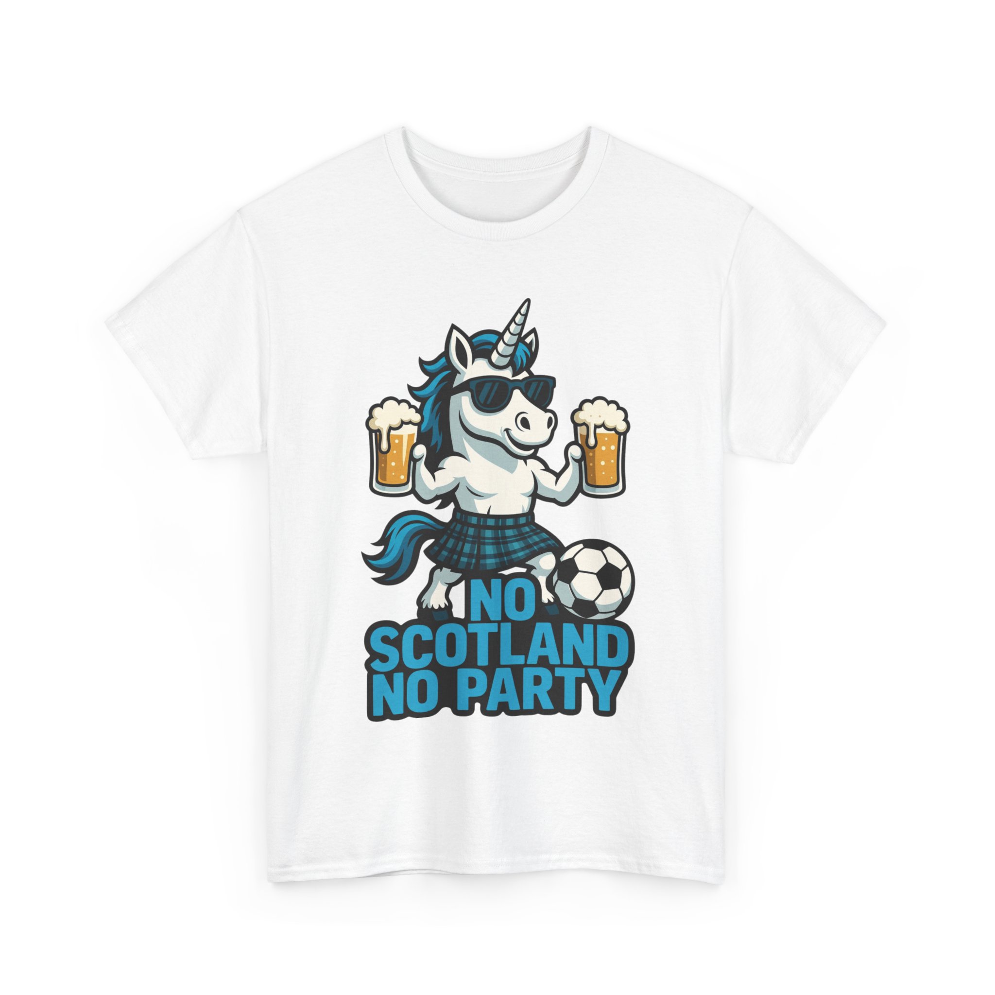 No Scotland No Party Unicorn Shirt - Image 7