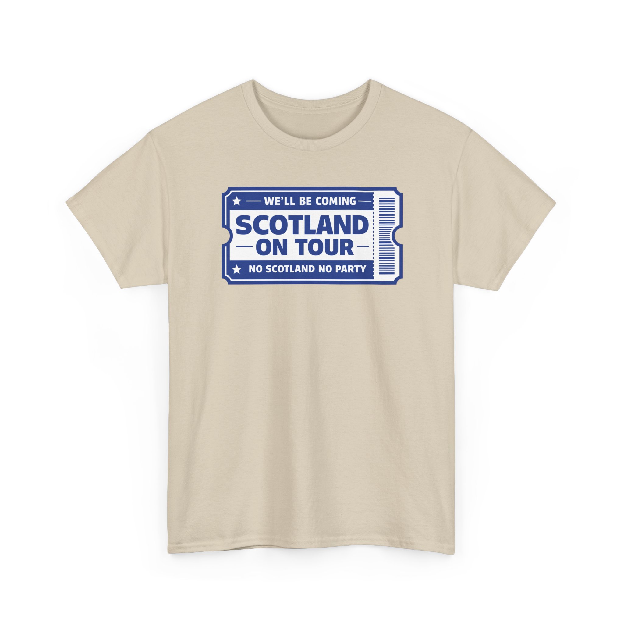 Scotland On Tour Ticket T Shirt - Image 15