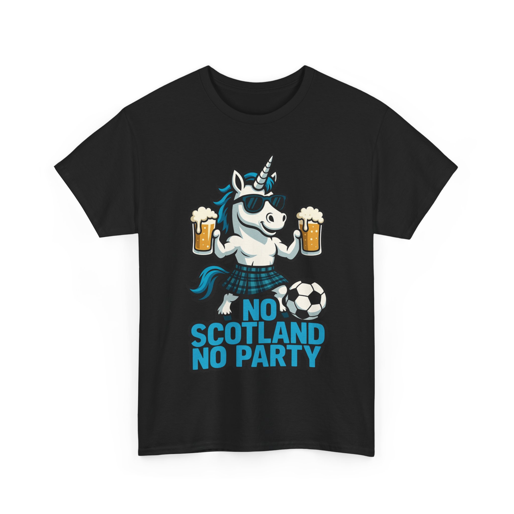 No Scotland No Party Unicorn Shirt - Image 11