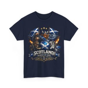 Scotland Warrior Football World Cup 2026 Tee