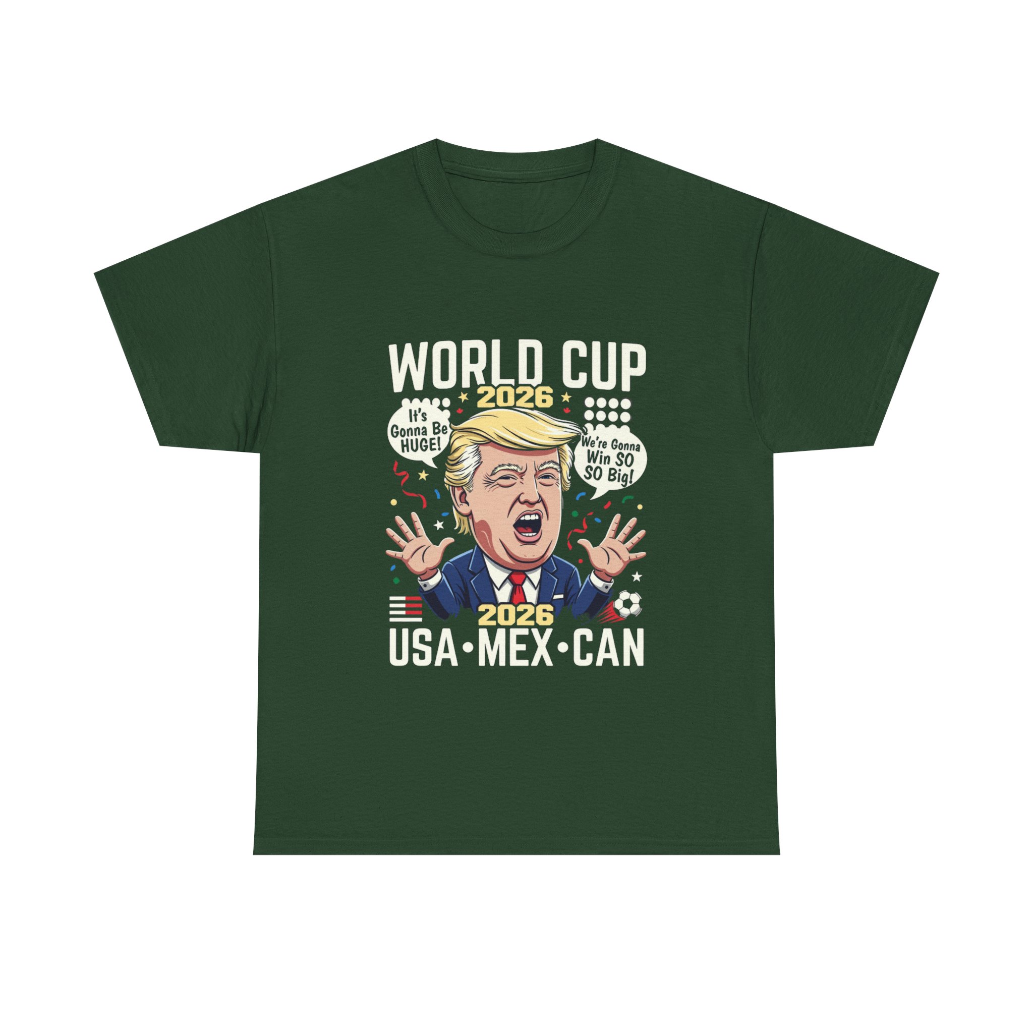 World Cup 2026 Trump Caricature Funny Soccer Shirt - Image 13