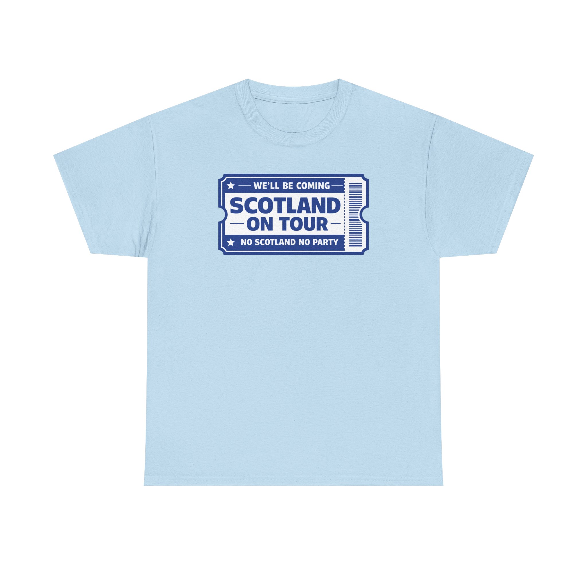 Scotland On Tour Ticket T Shirt - Image 29