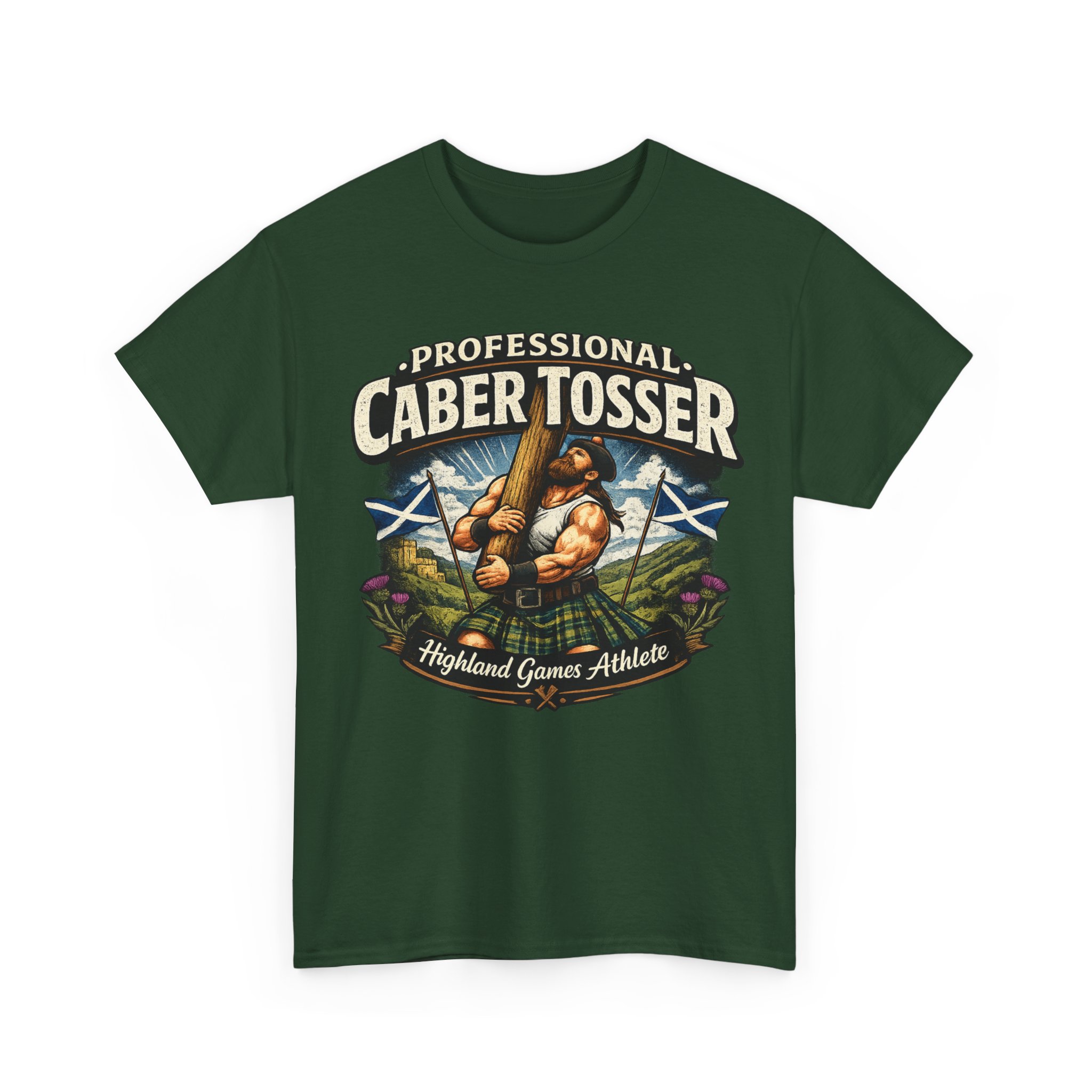 Highland Games Caber Toss Shirt - Image 23