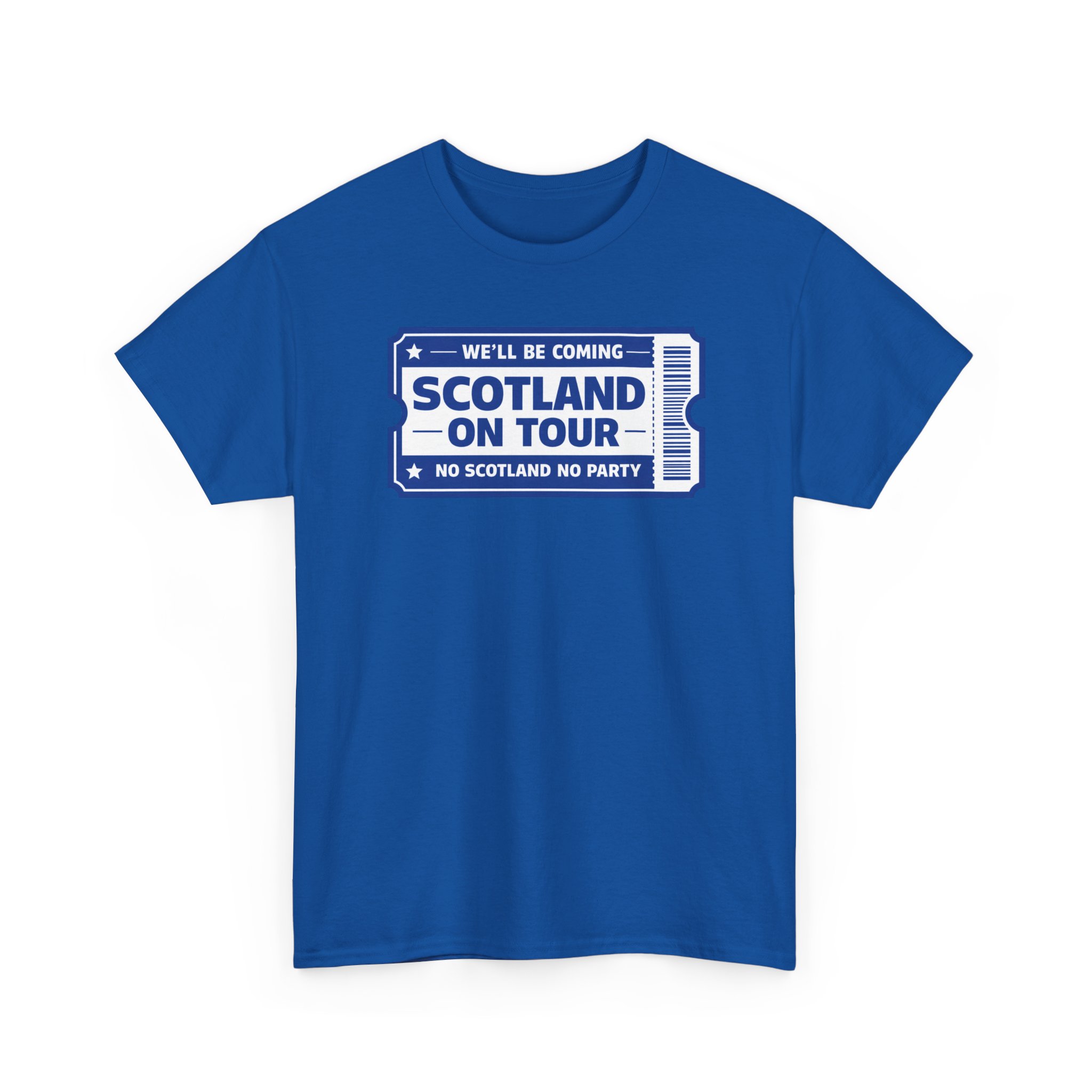 Scotland On Tour Ticket T Shirt - Image 39