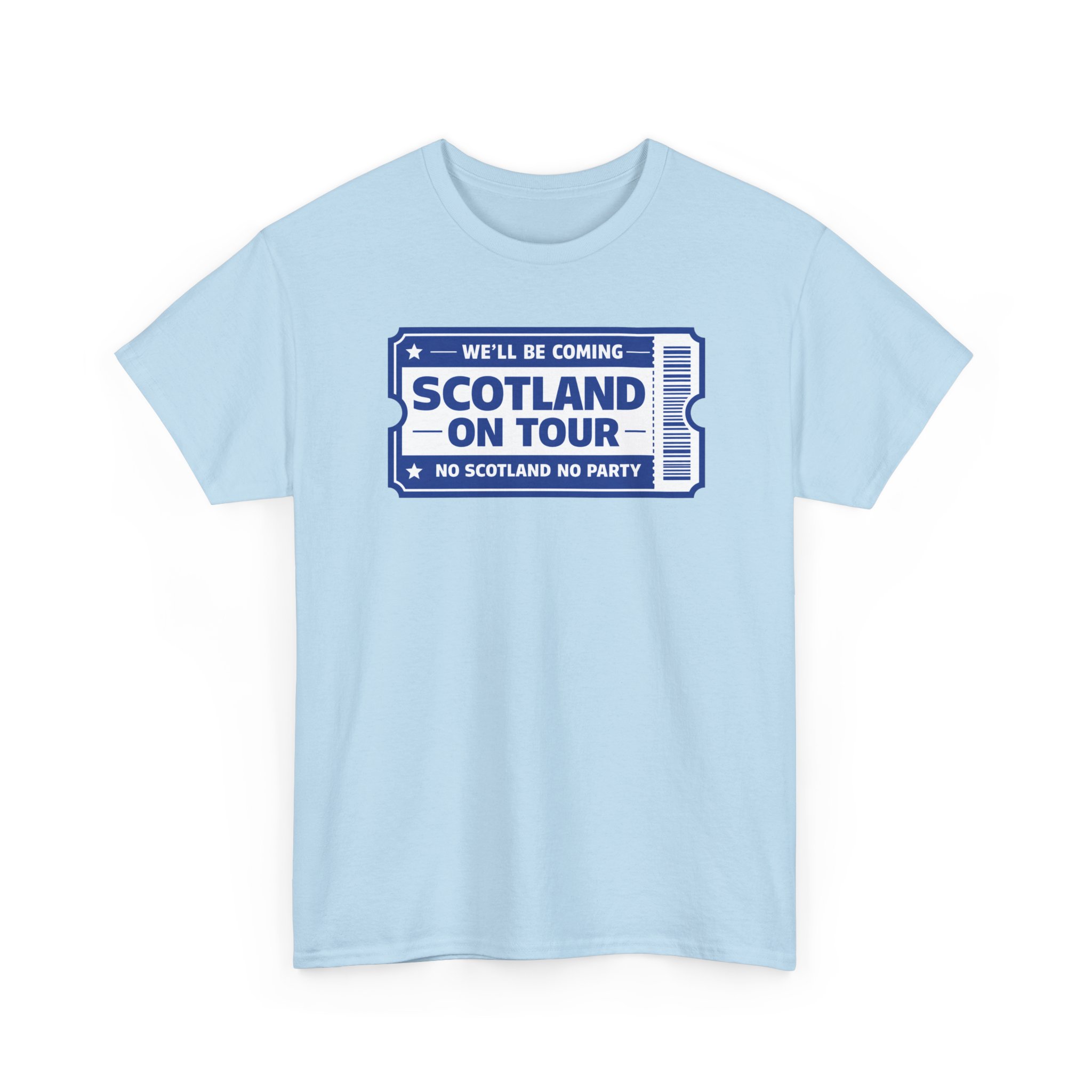 Scotland On Tour Ticket T Shirt - Image 31