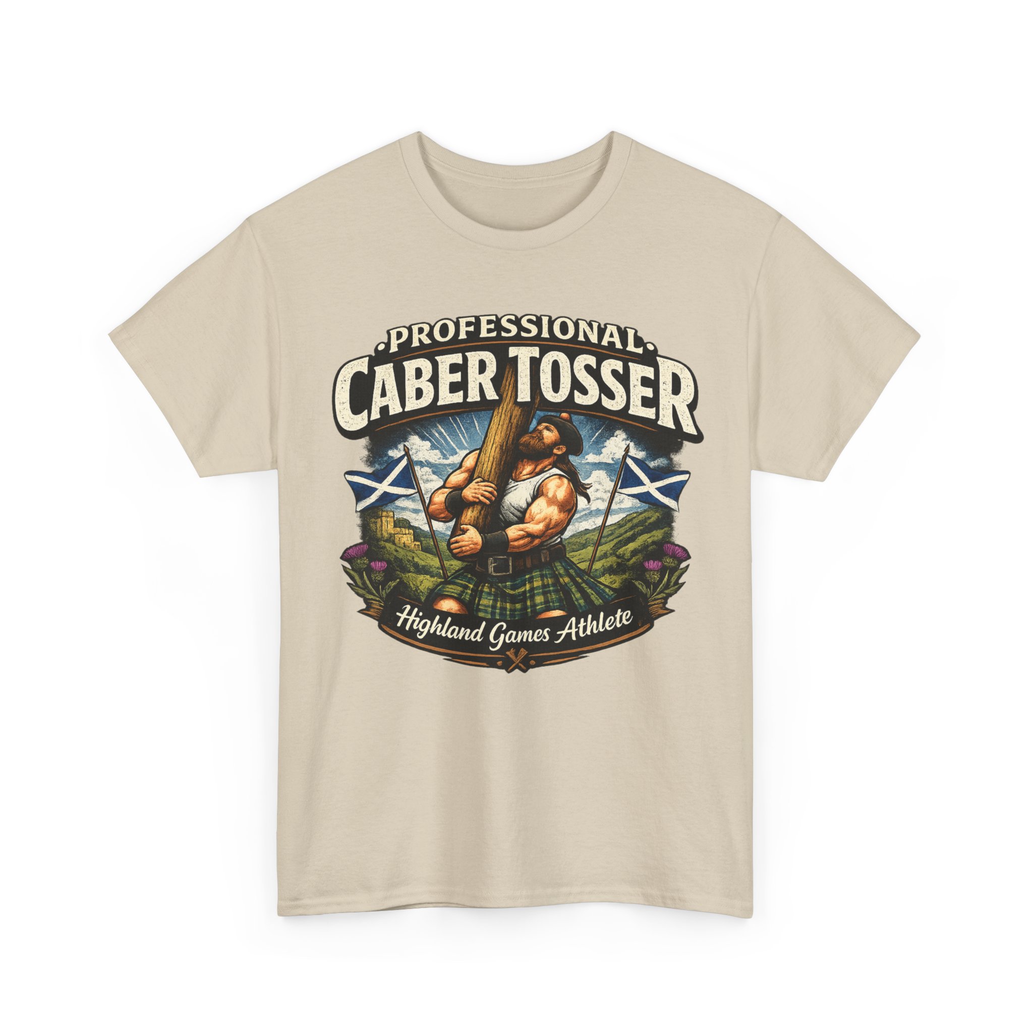 Highland Games Caber Toss Shirt - Image 11
