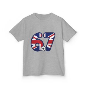 Kids UK 67 Football T Shirt