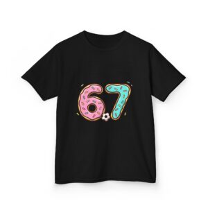Kids 67 Doughnut Football Shirt