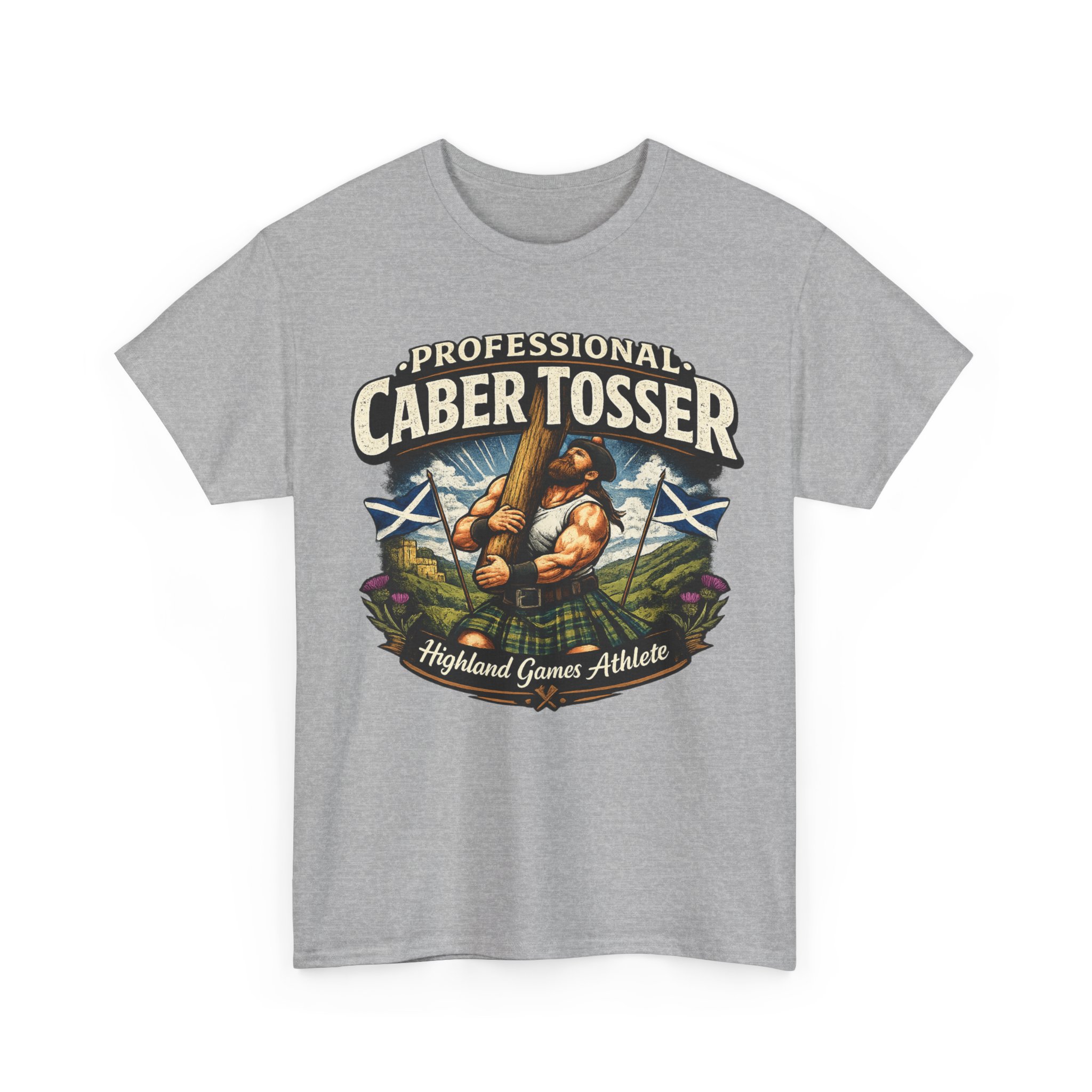 Highland Games Caber Toss Shirt - Image 15