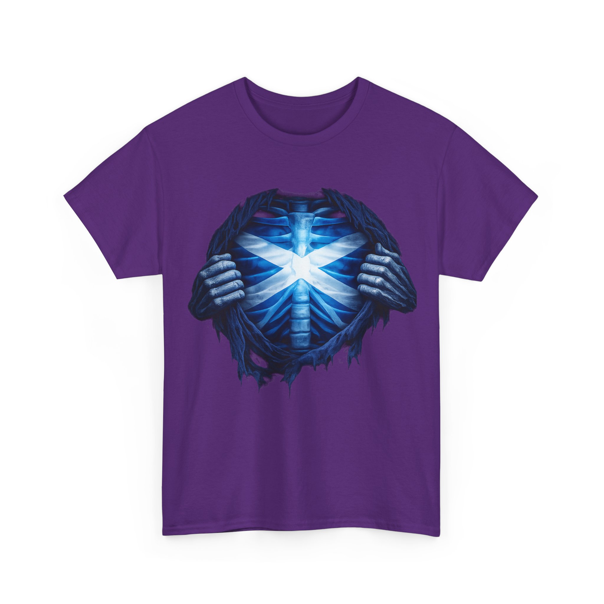 Scotland X-Ray Chest Football Fan Shirt - Image 23