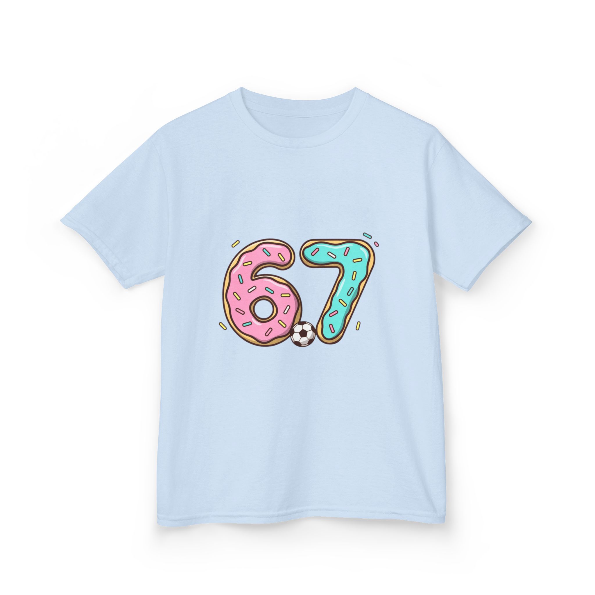Kids 67 Doughnut Football Shirt - Image 31