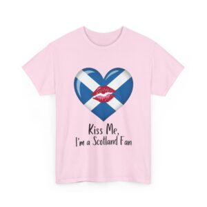Kiss Me I'm a Scotland Fan T-Shirt