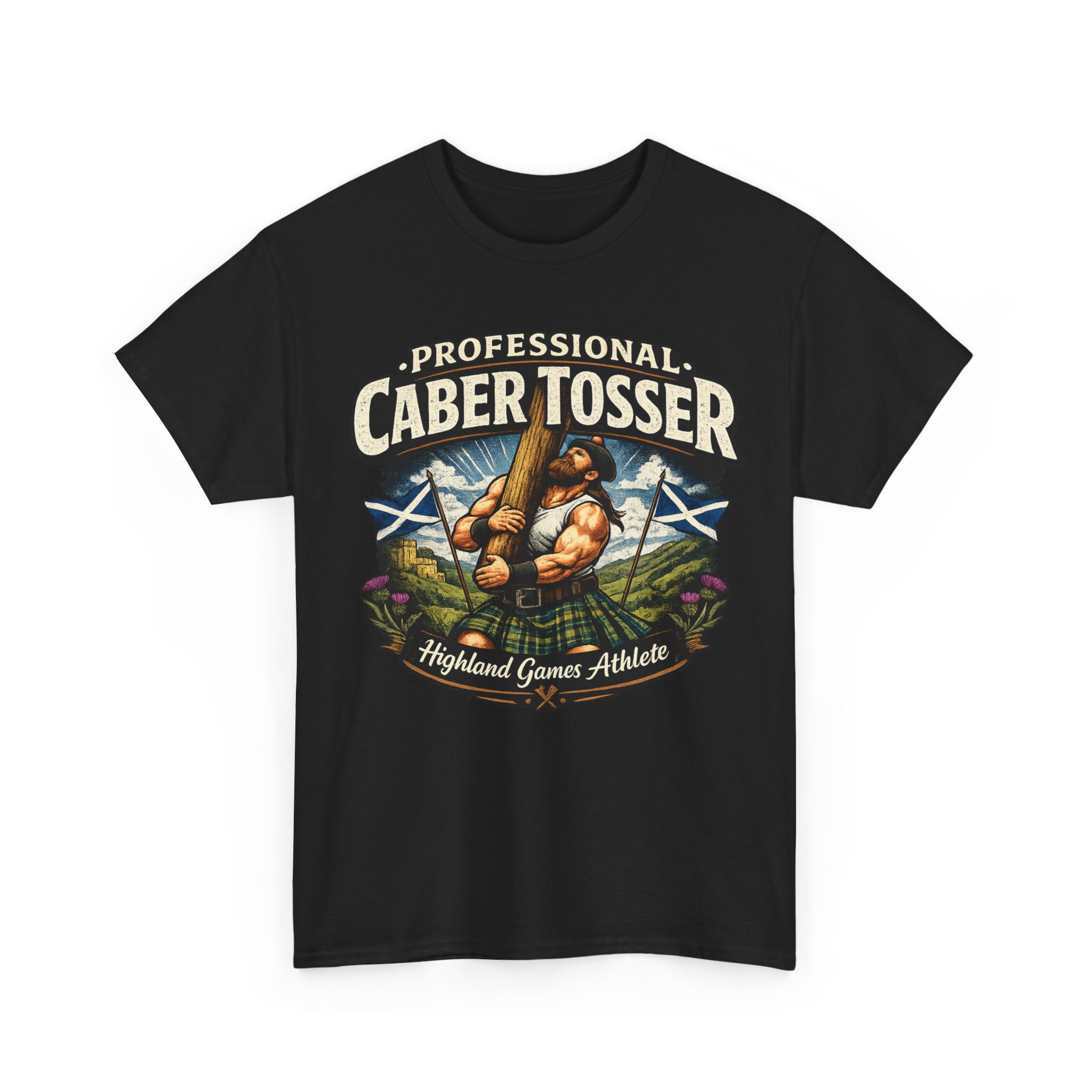 Highland Games Caber Toss Shirt - Image 7