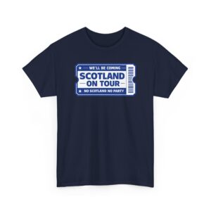 Scotland On Tour Ticket T Shirt
