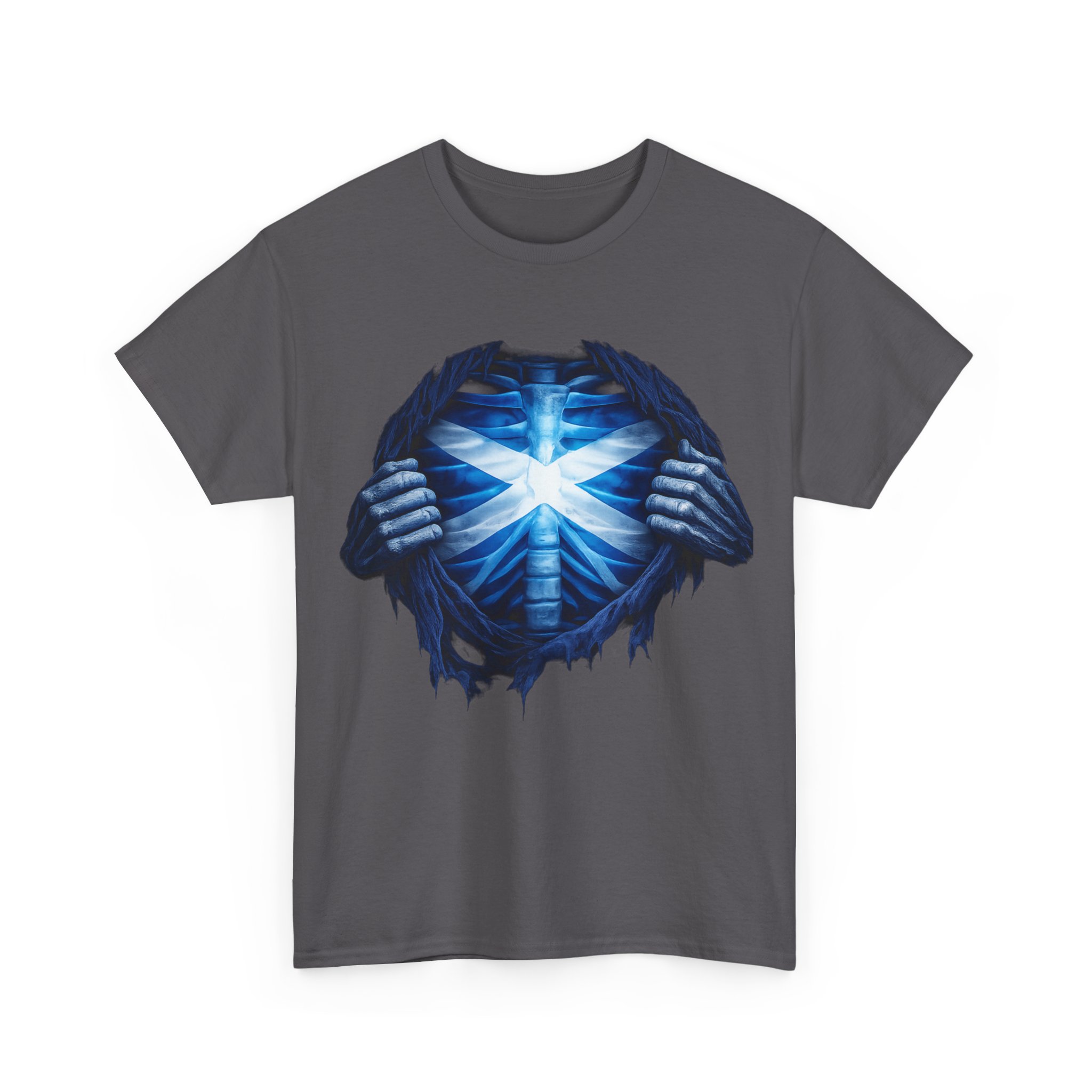 Scotland X-Ray Chest Football Fan Shirt - Image 15