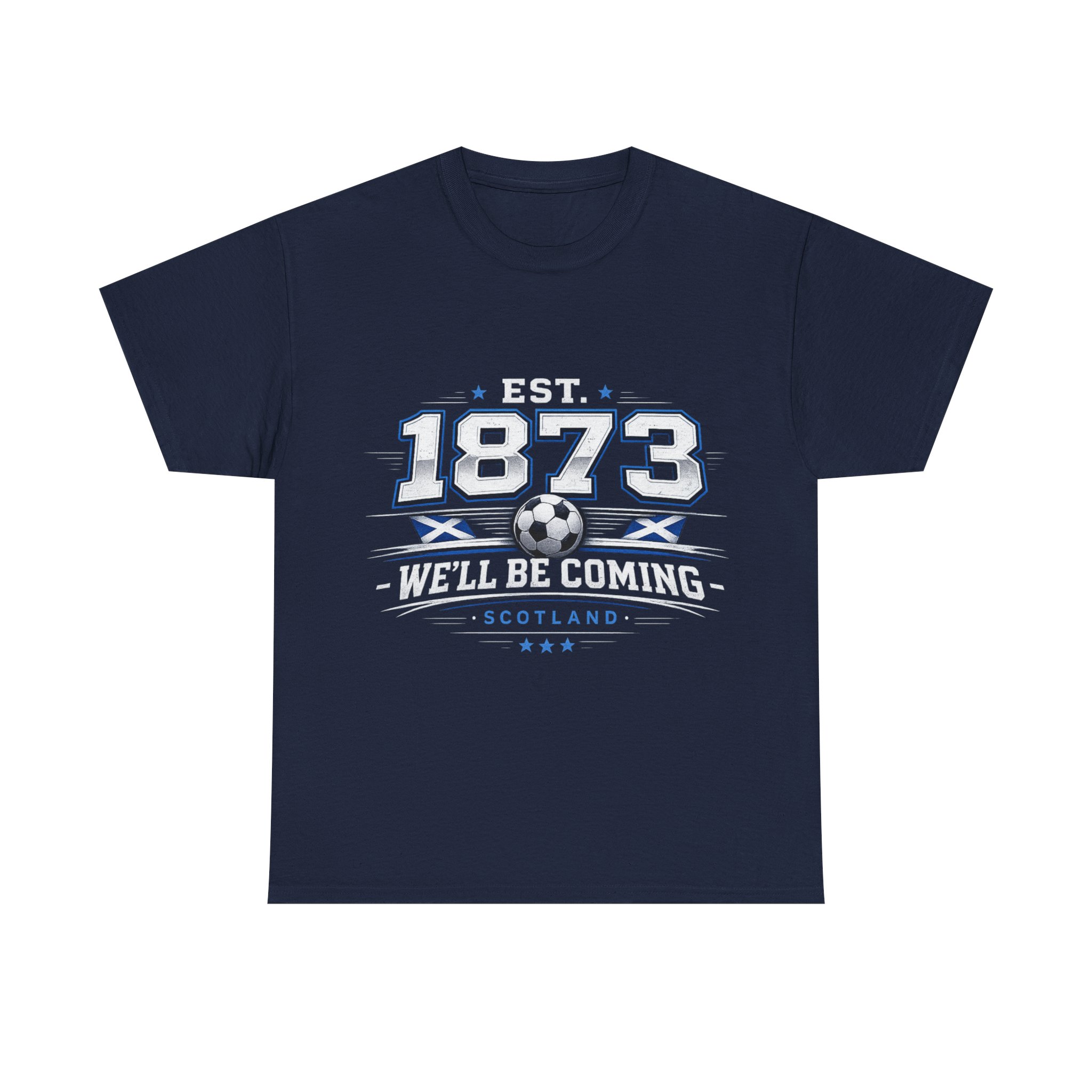 Scotland Football Shirt EST 1873 - Image 2