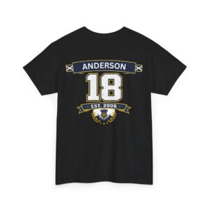 Personalised Scotland Football T Shirt, 18th Birthday Gift for Him or Her