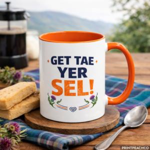 Get Tae Yer Sel Scottish Slang Mug