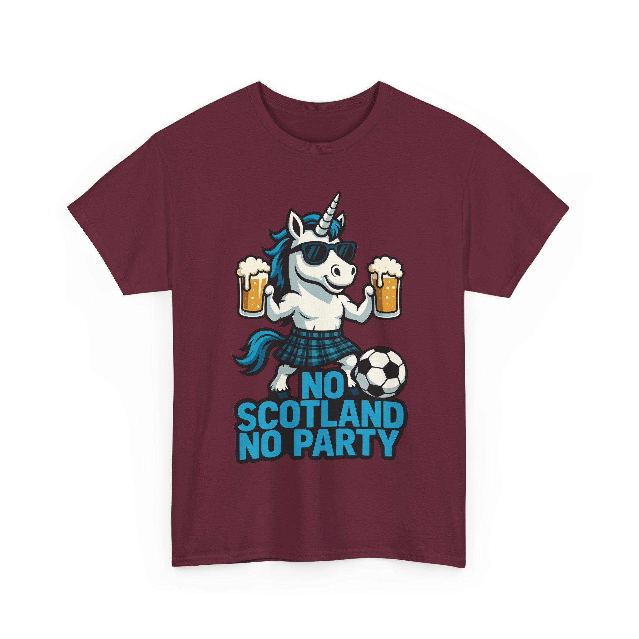 No Scotland No Party Unicorn Shirt - Image 23