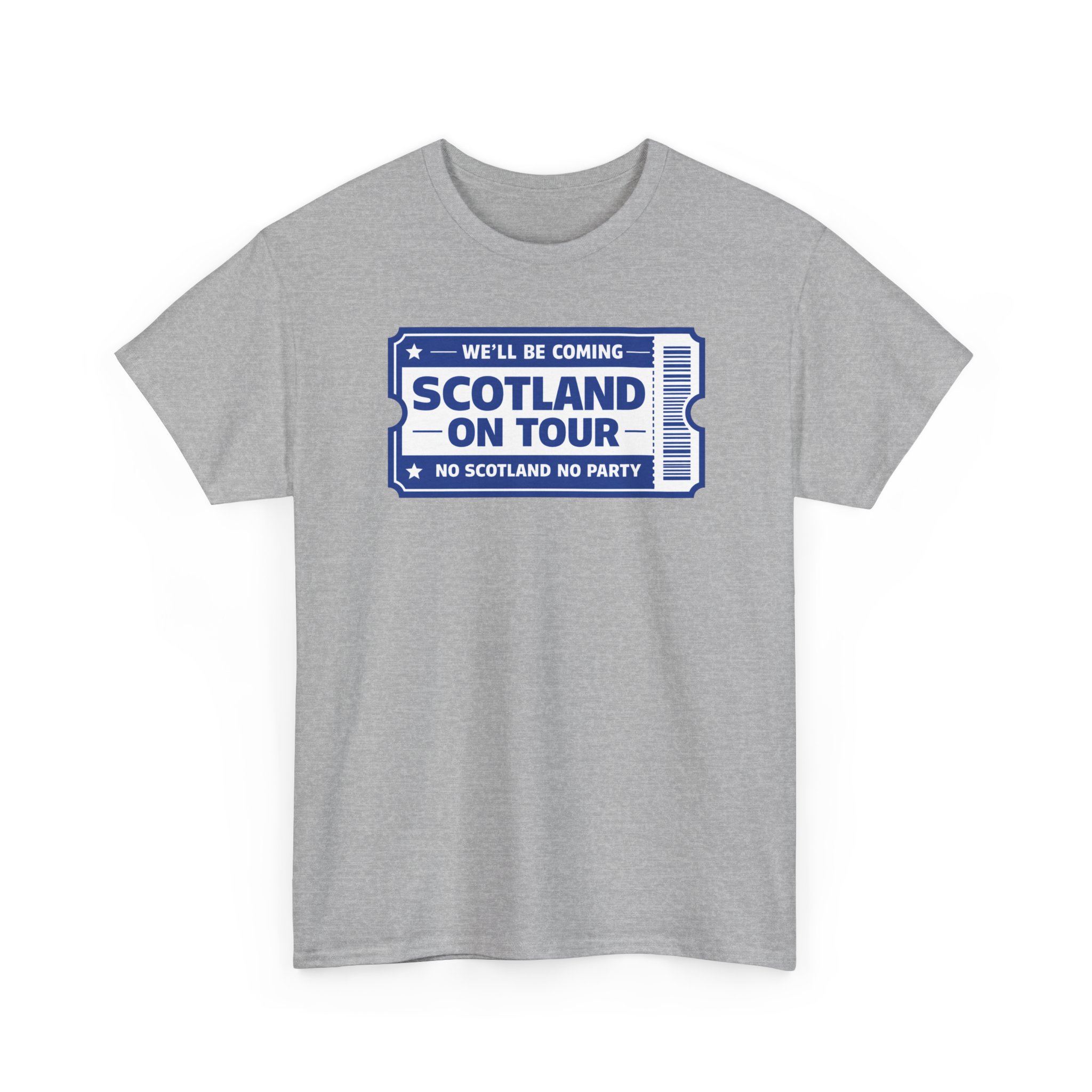 Scotland On Tour Ticket T Shirt - Image 19