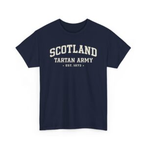 Scotland Tartan Army Shirt, EST 1873 Football Tee