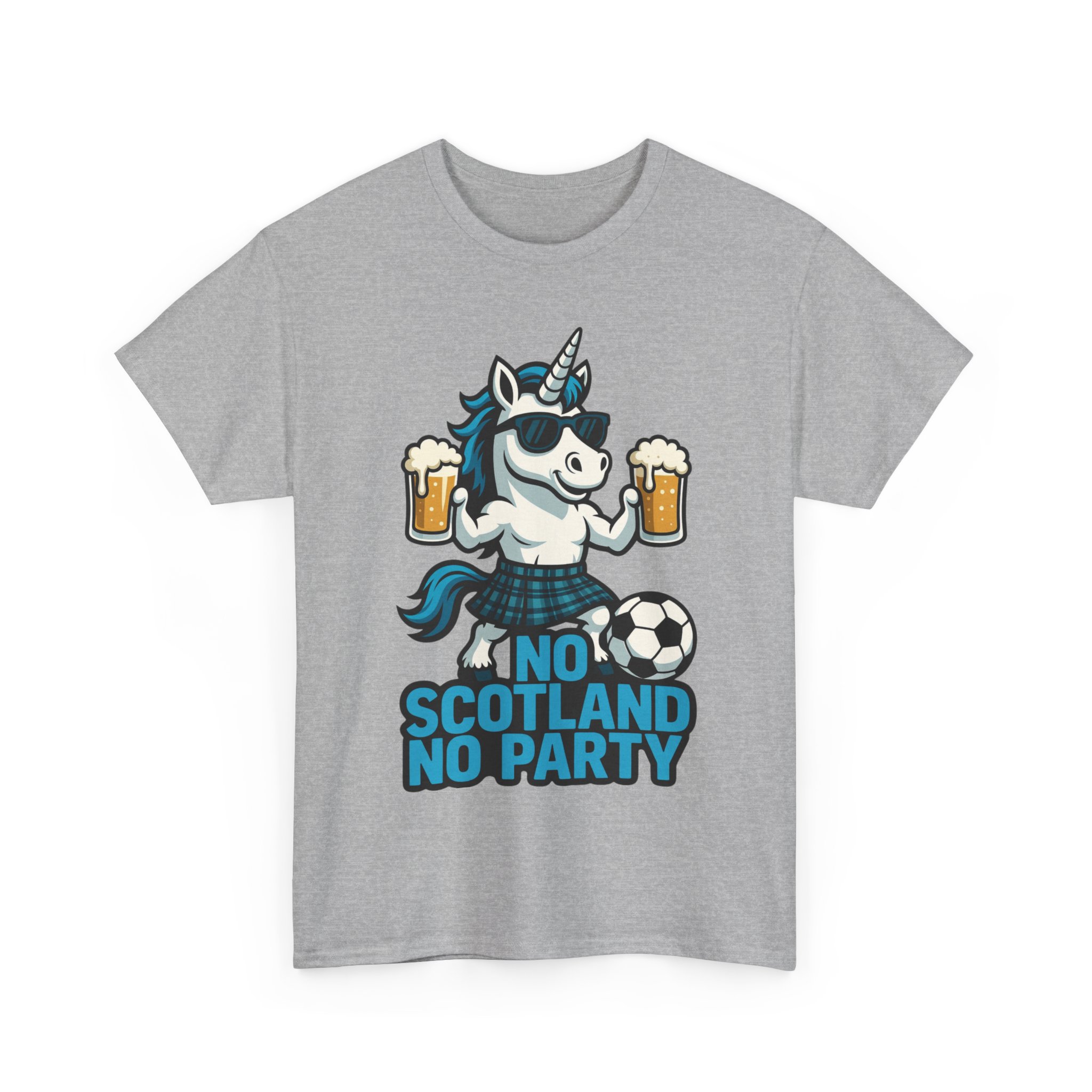 No Scotland No Party Unicorn Shirt - Image 19