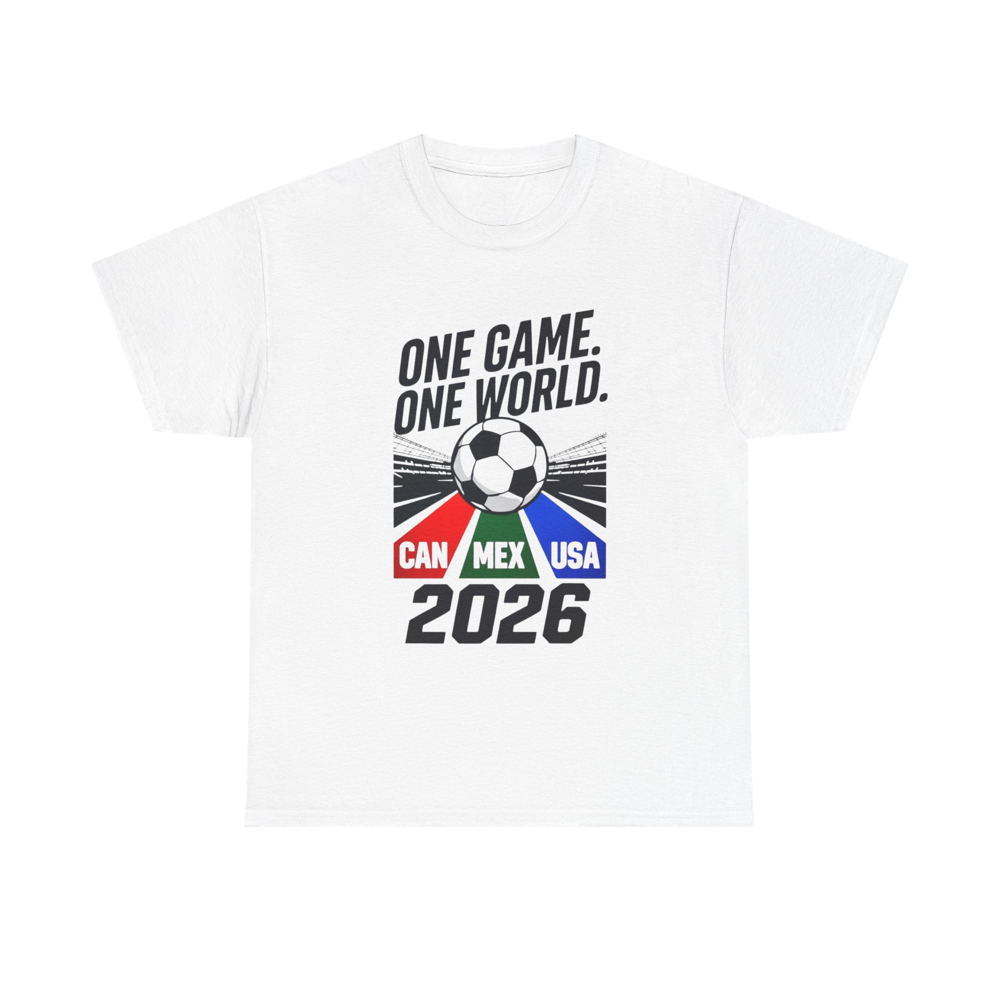 World Cup 2026 One Game One World Tee Shirt - Image 2