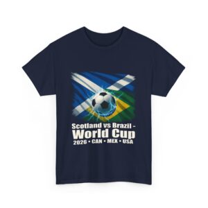 Scotland vs Brazil World Cup 2026 T-Shirt