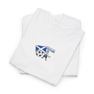 World Cup 2026 Minimalistic Scotland Flag White T-Shirt