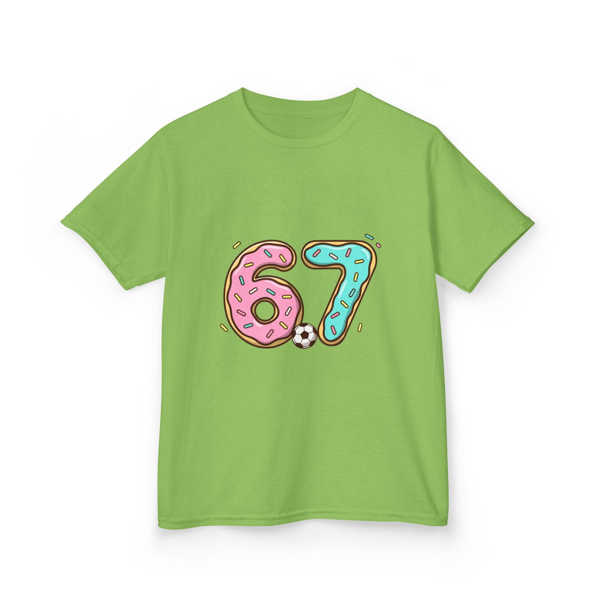 Kids 67 Doughnut Football Shirt - Image 19