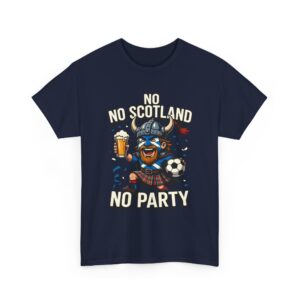 Scottish Fitbaw No Scotland No Party Shirt