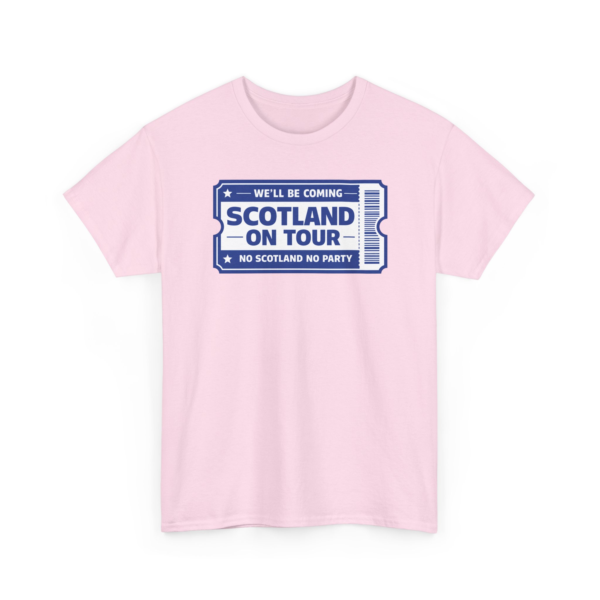 Scotland On Tour Ticket T Shirt - Image 47