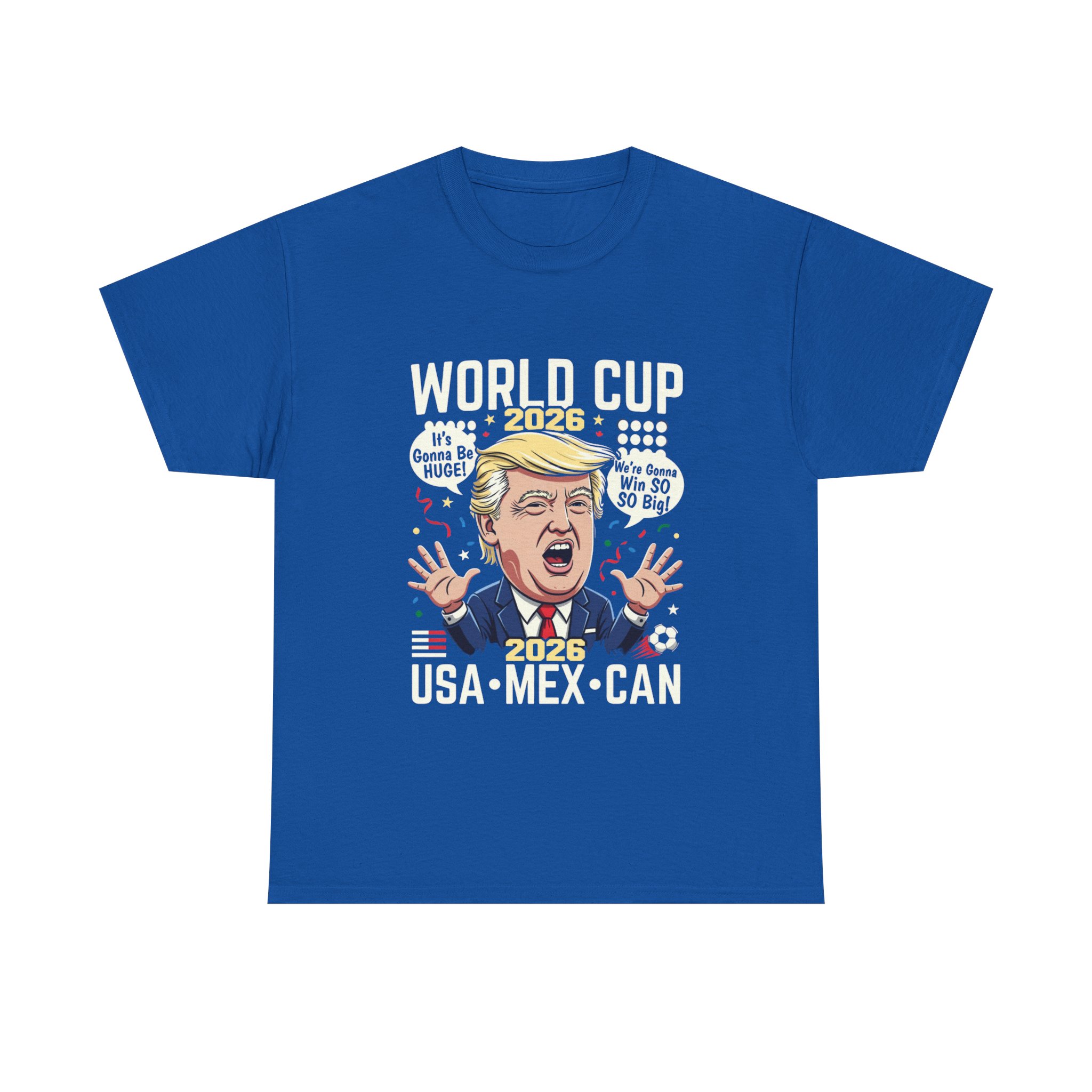 World Cup 2026 Trump Caricature Funny Soccer Shirt - Image 17
