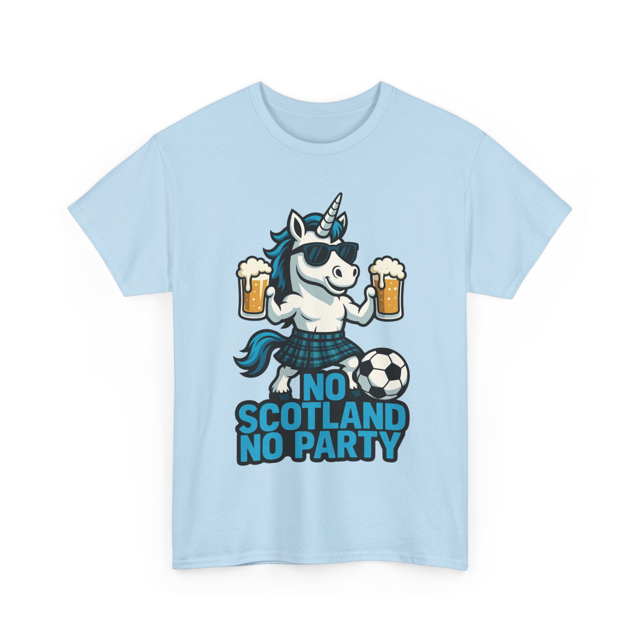 No Scotland No Party Unicorn Shirt - Image 31