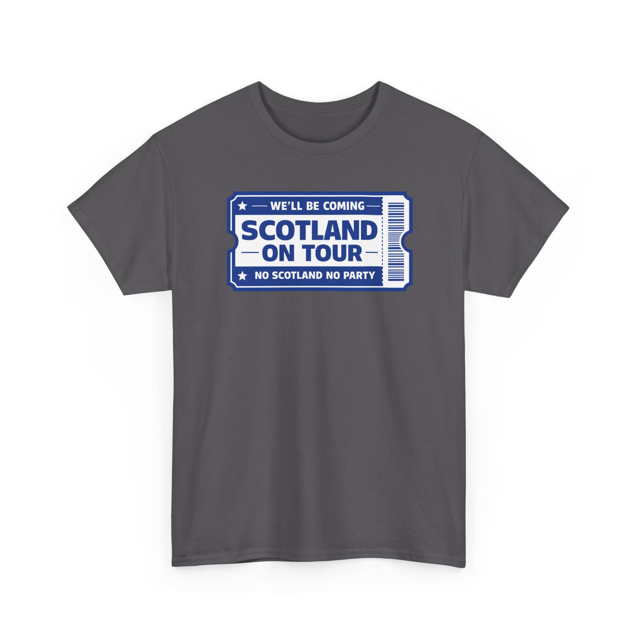 Scotland On Tour Ticket T Shirt - Image 35