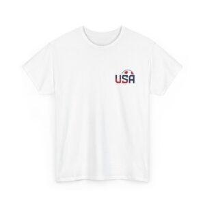 USA Soccer T Shirt Minimal Logo