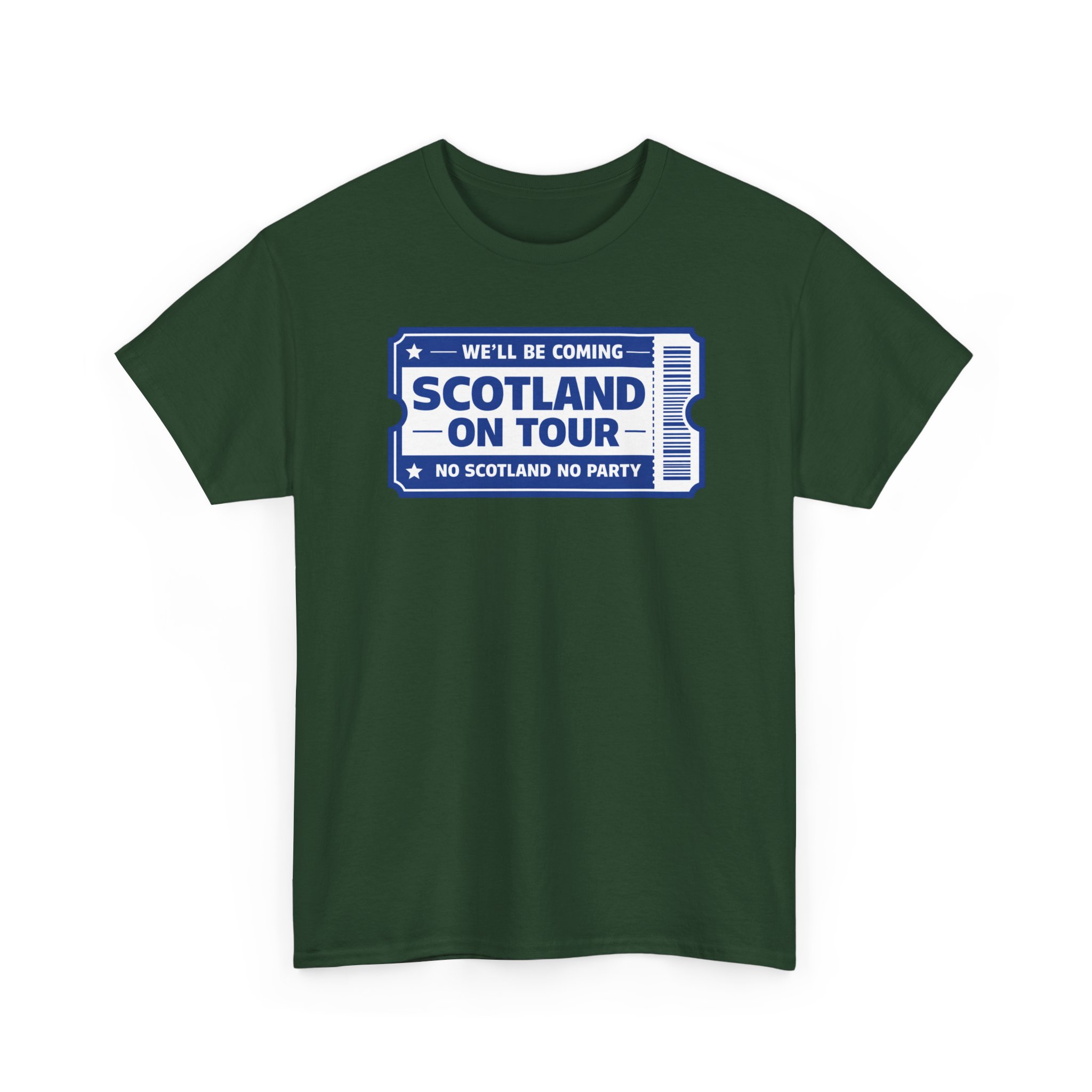 Scotland On Tour Ticket T Shirt - Image 27