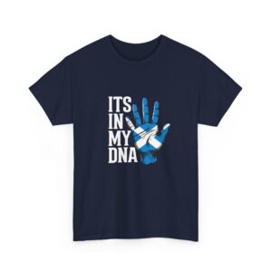 Scotland Flag It's In My DNA Handprint Football T-Shirt
