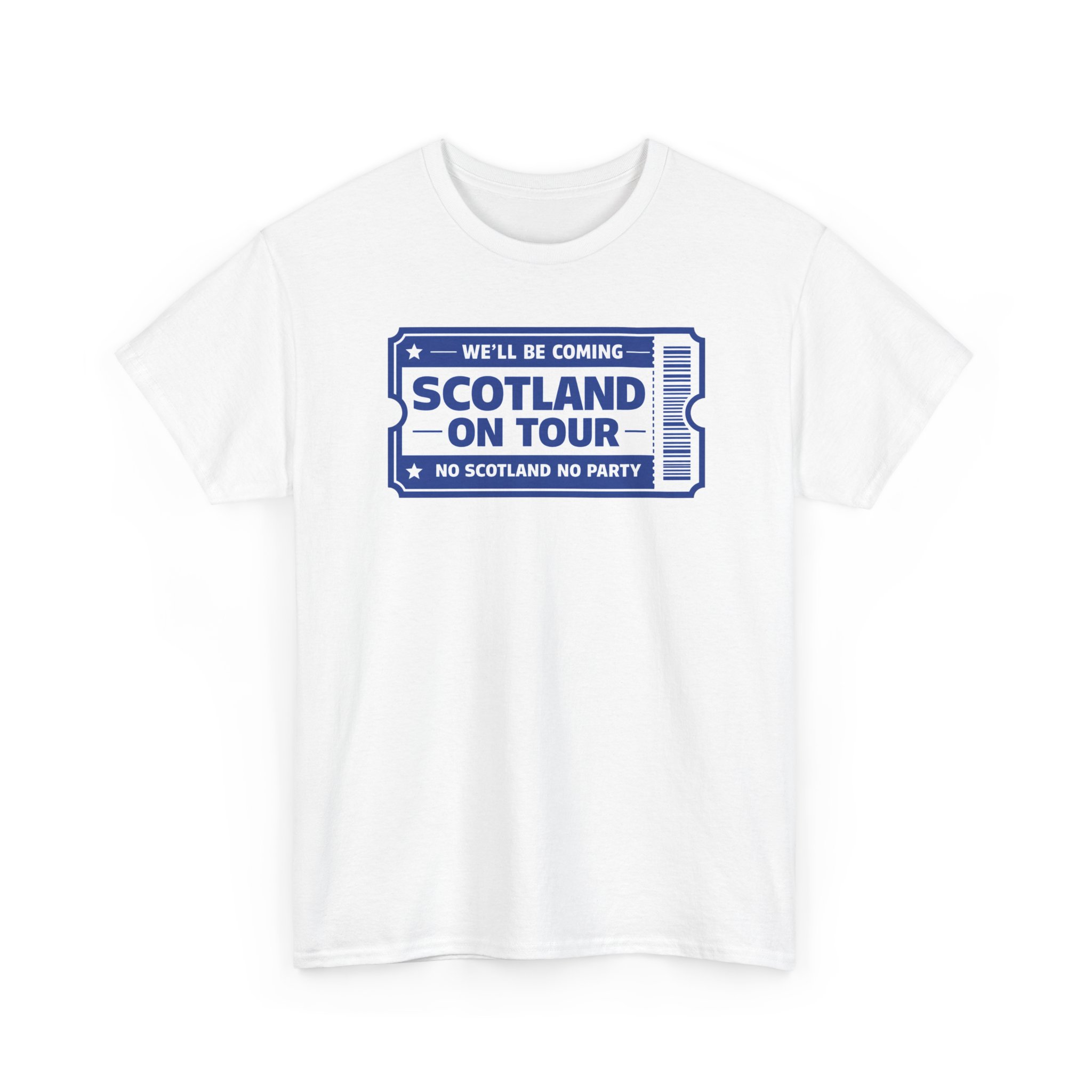 Scotland On Tour Ticket T Shirt - Image 7
