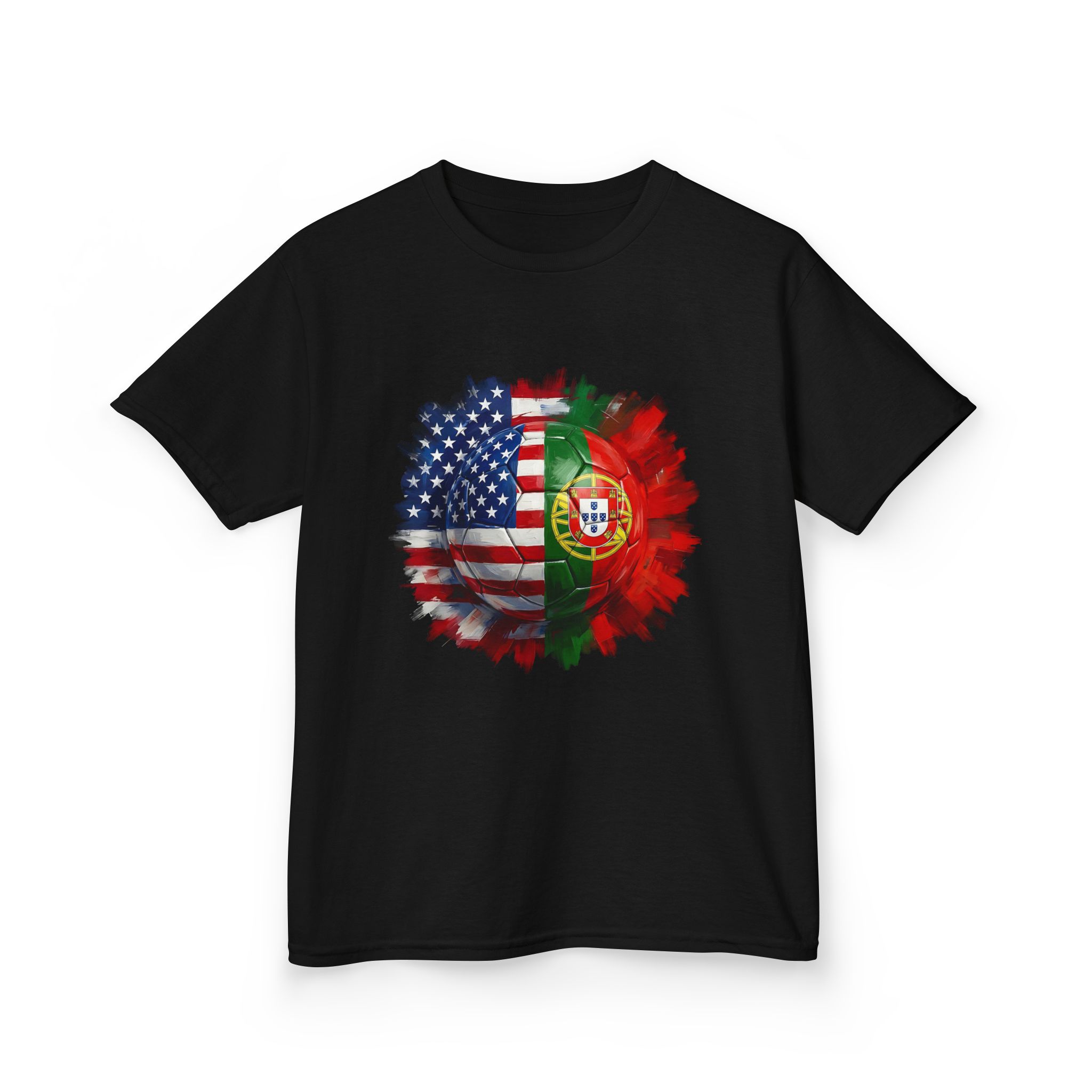 Kids USA vs Portugal Soccer Shirt