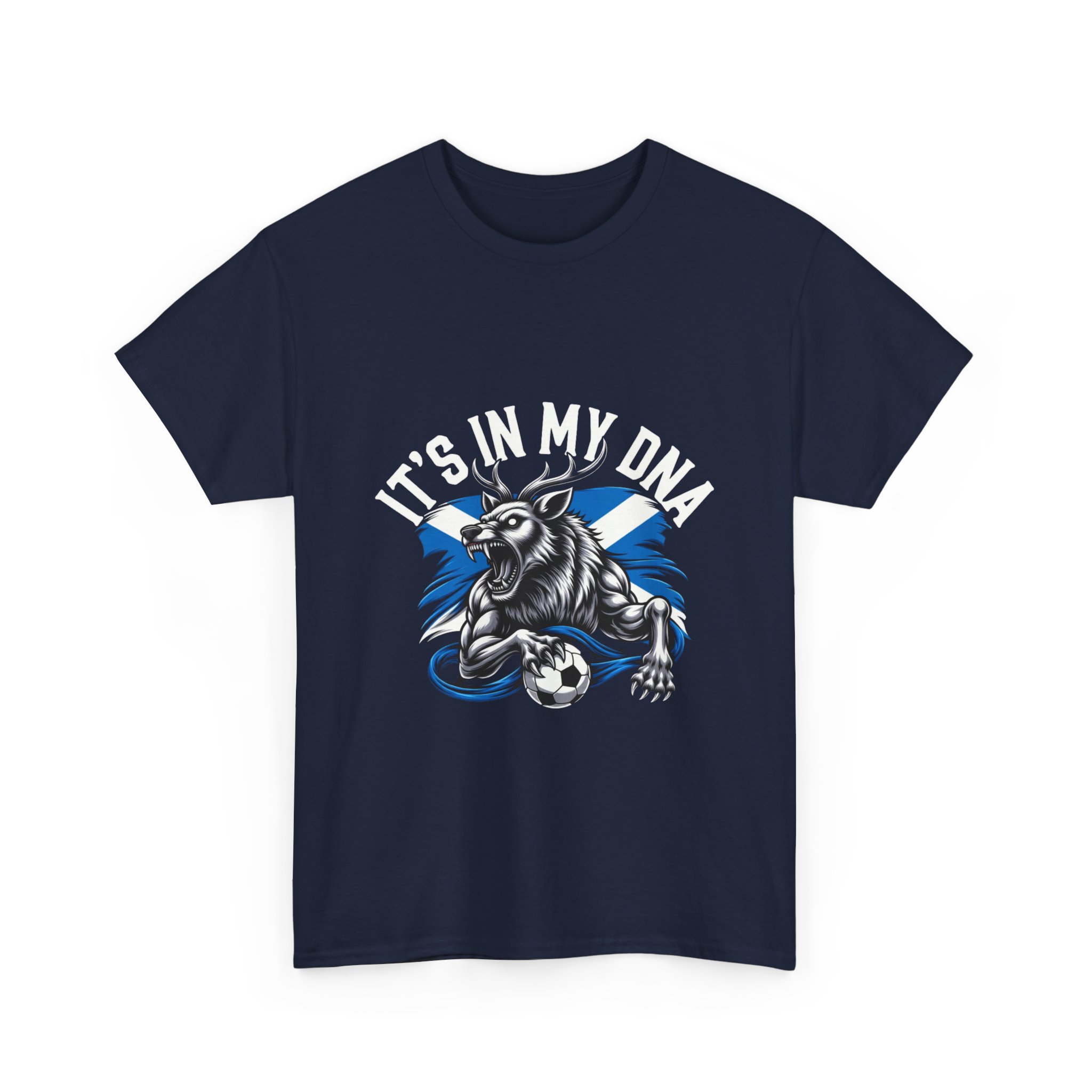 Scottish Football "It's In My DNA" Wolf T-Shirt