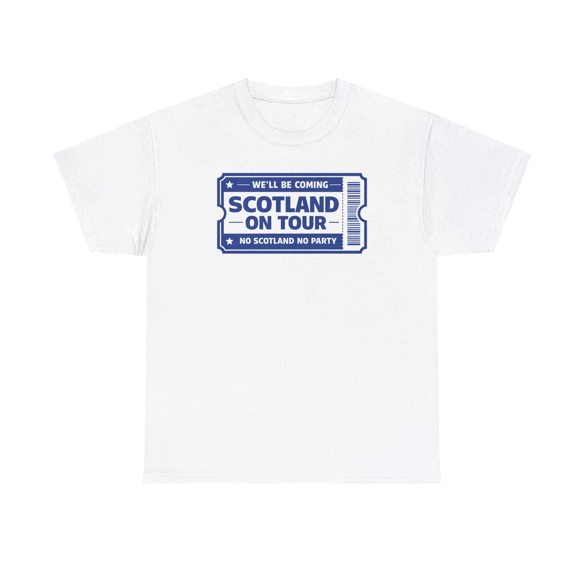 Scotland On Tour Ticket T Shirt - Image 5