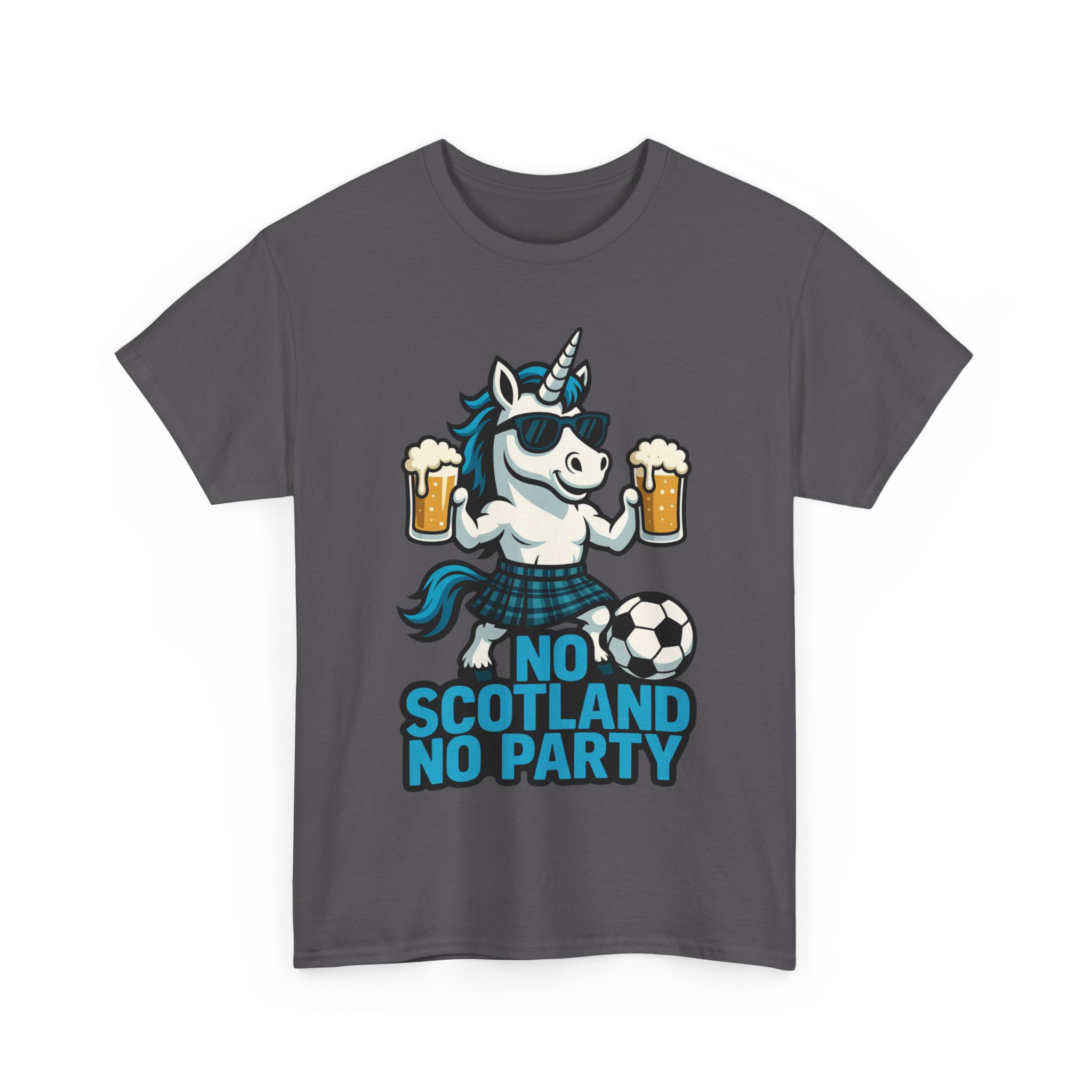 No Scotland No Party Unicorn Shirt - Image 35
