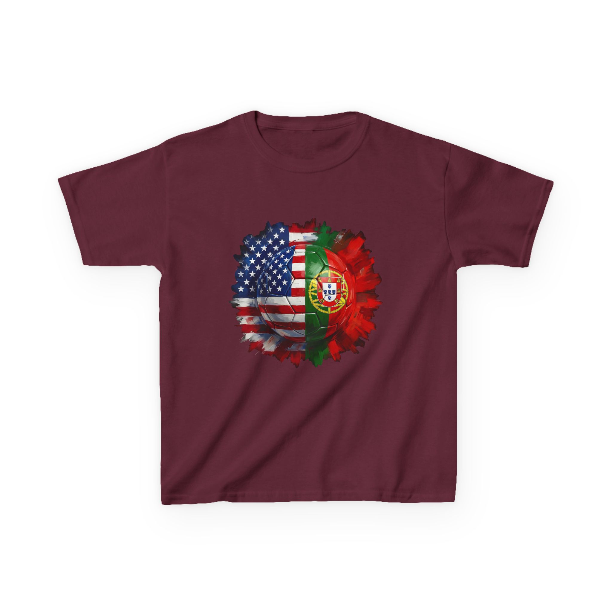 Kids USA vs Portugal Soccer Shirt - Image 5