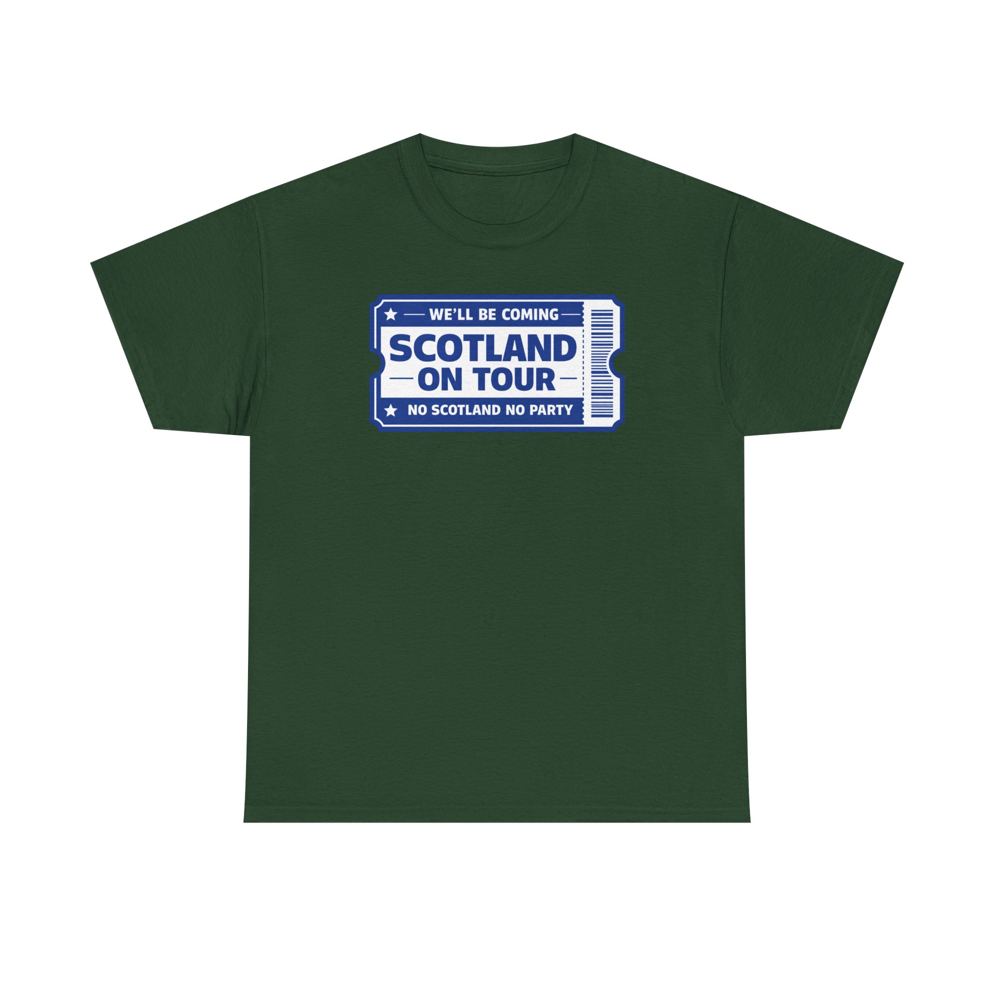 Scotland On Tour Ticket T Shirt - Image 25