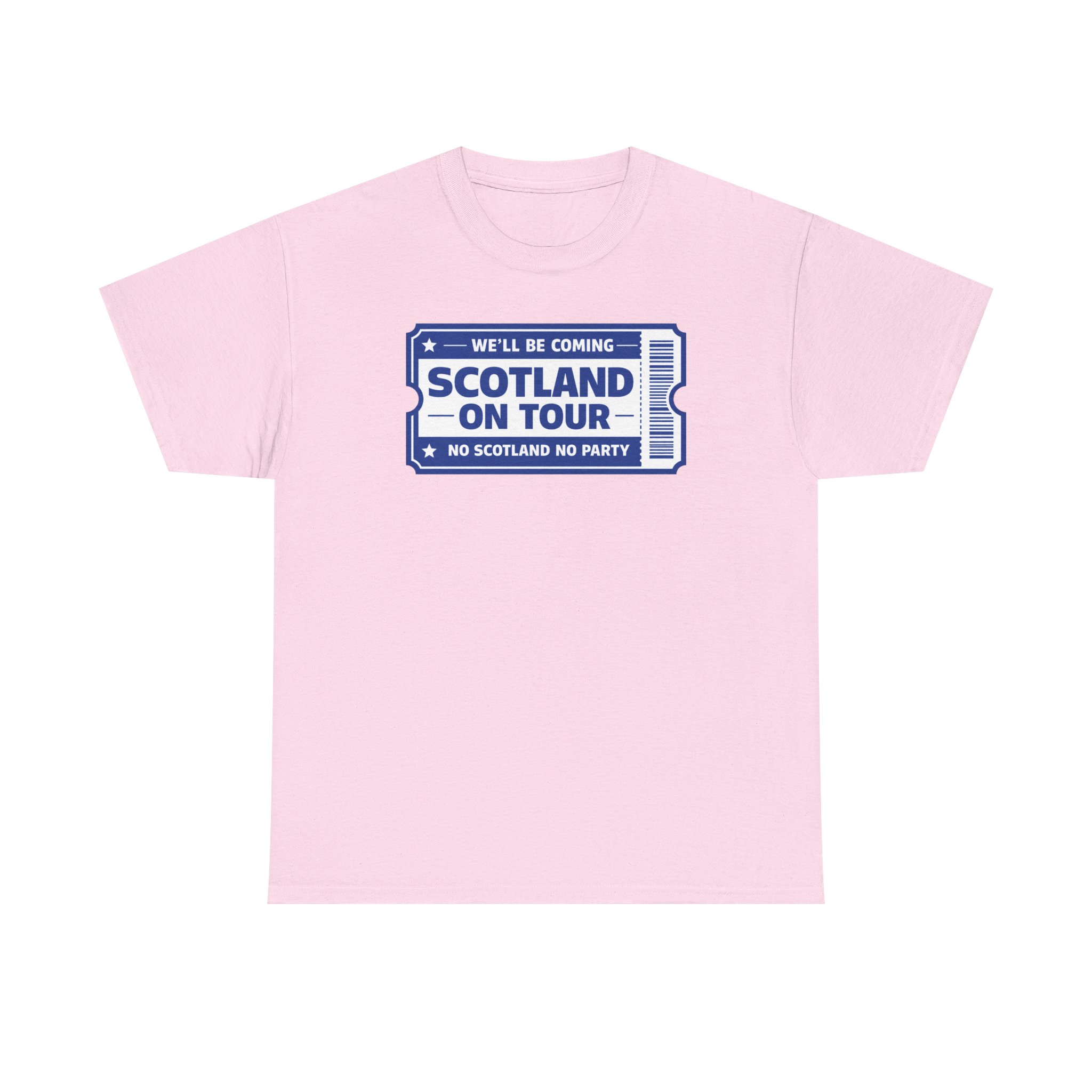 Scotland On Tour Ticket T Shirt - Image 45