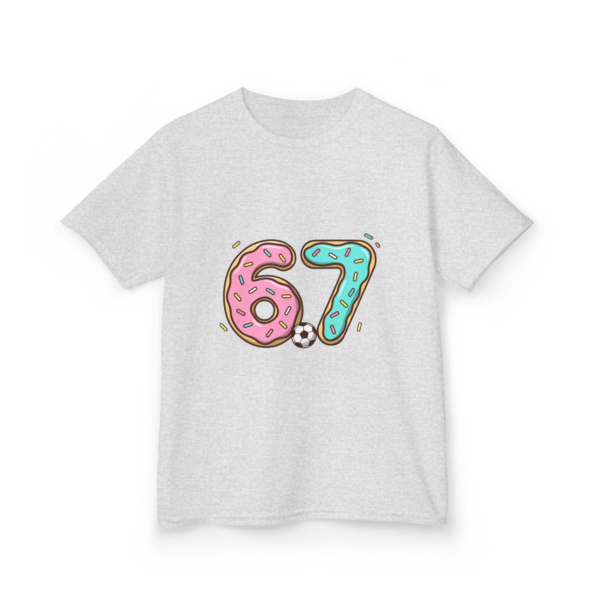 Kids 67 Doughnut Football Shirt - Image 11