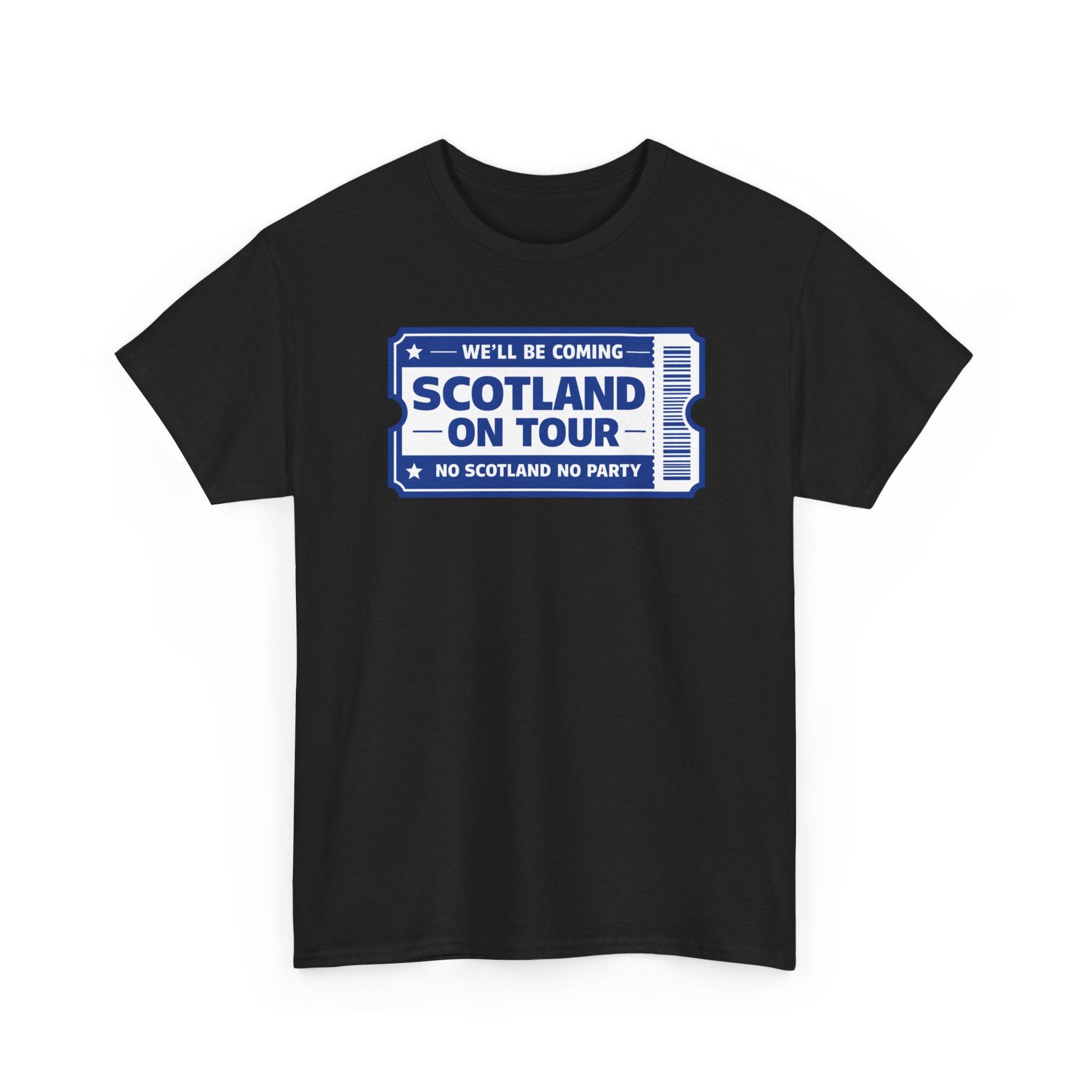 Scotland On Tour Ticket T Shirt - Image 11