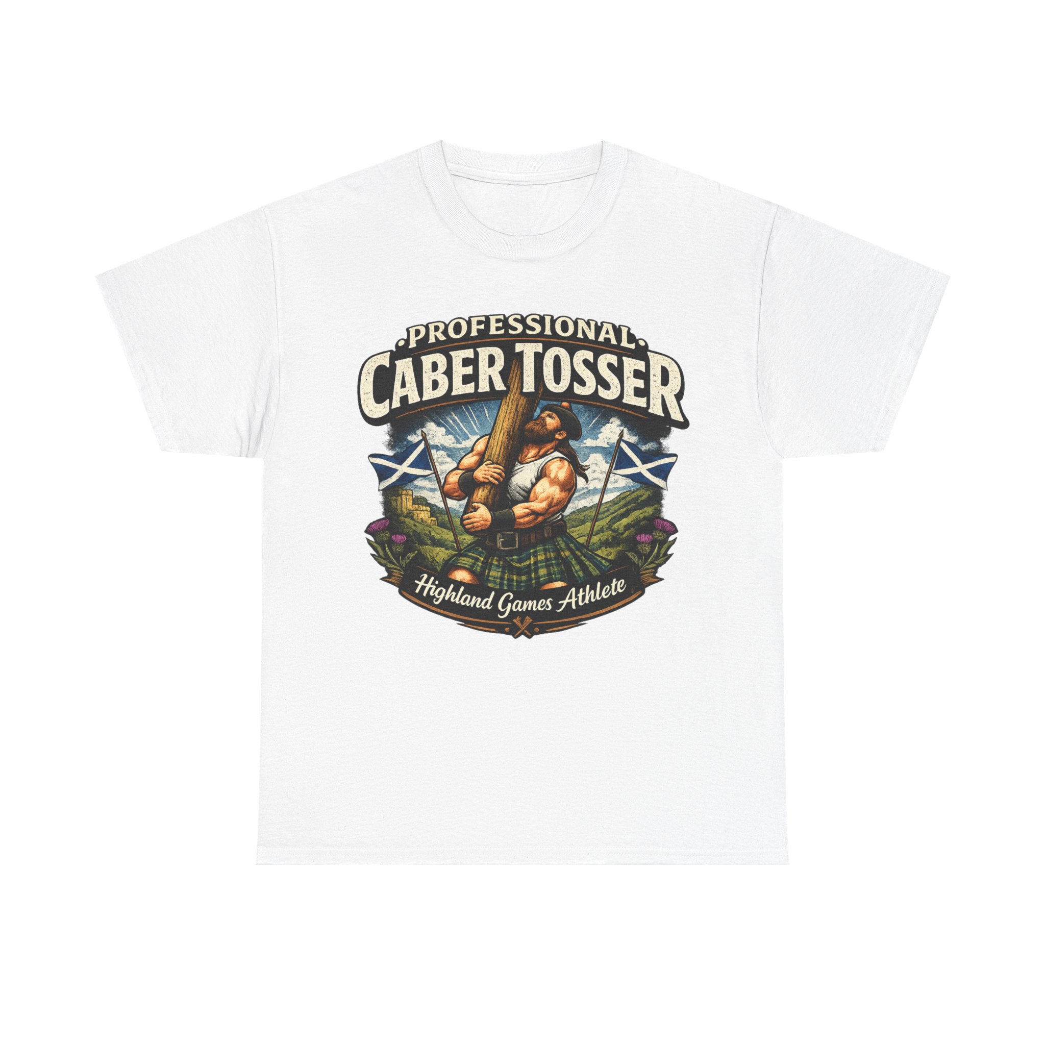 Highland Games Caber Toss Shirt